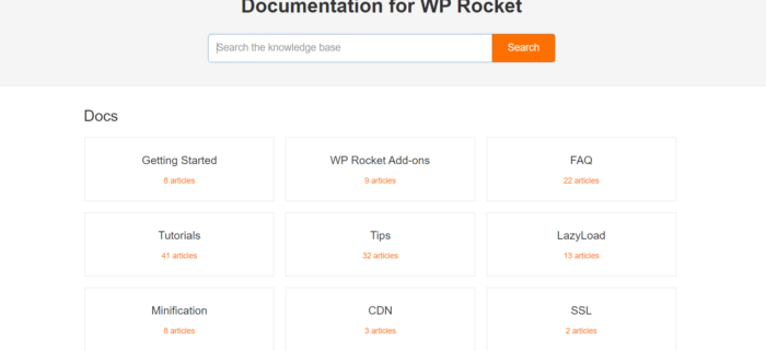 WP Rocket Review: Is It the Perfect Solution for WordPress Caching? 11 wp rocket documentation