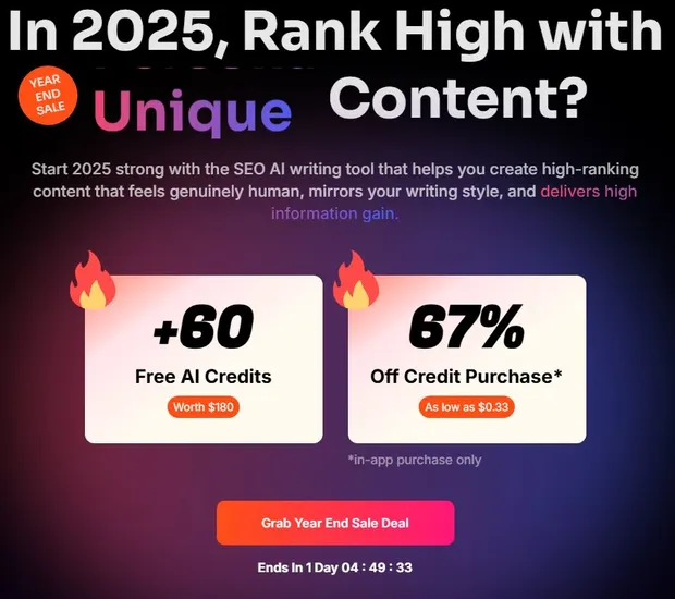 Surgegraph End Year Sale 2024