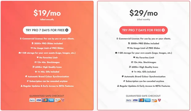 expertslides pricing