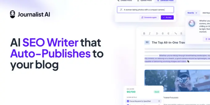 Journalist AI Coupon Codes